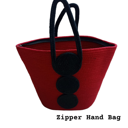 Zipper Hand Bag